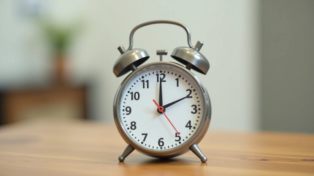 Analog kitchen timer on desk showing 25-minute interval marked clearly